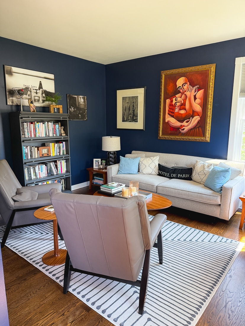 how to refresh an unused living room