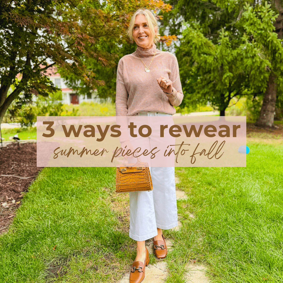 3 Ways to Rewear Summer Pieces Into Fall