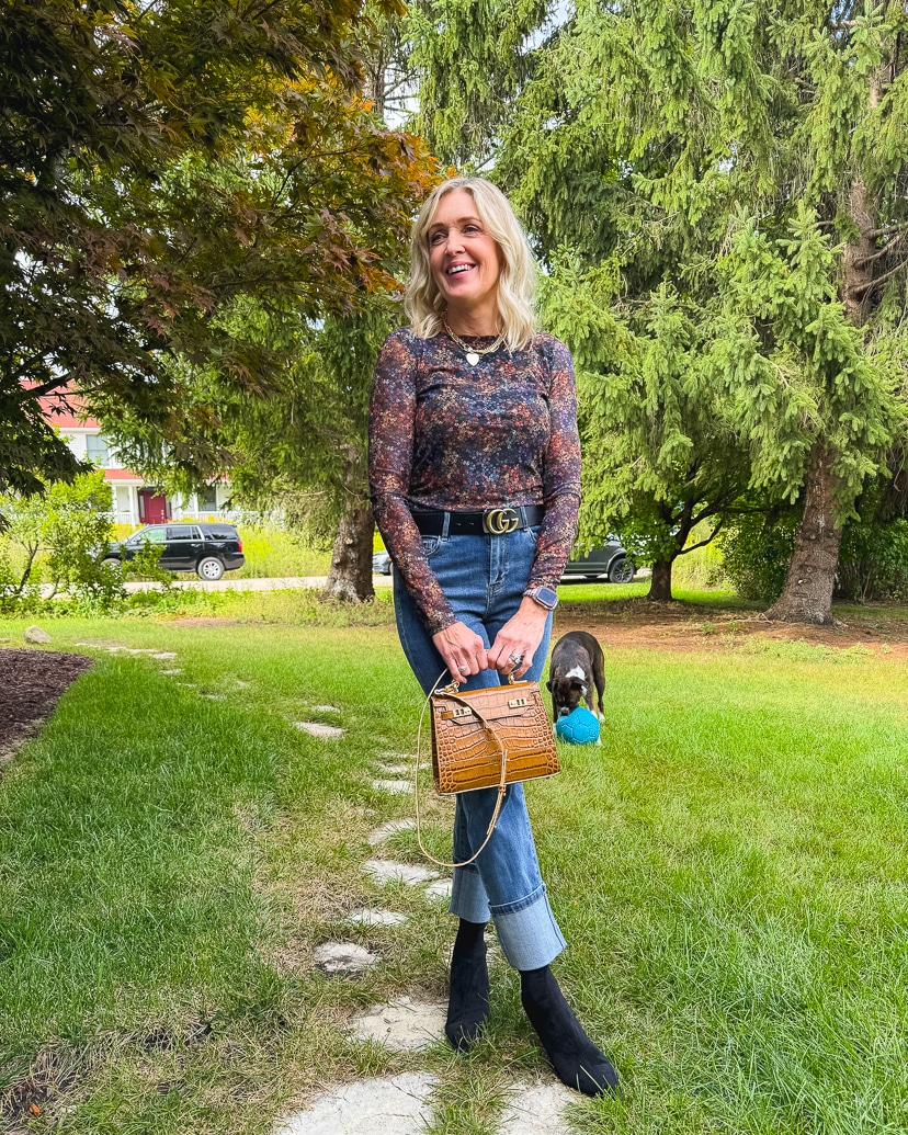 how to make mesh tops wearable in everyday outfits