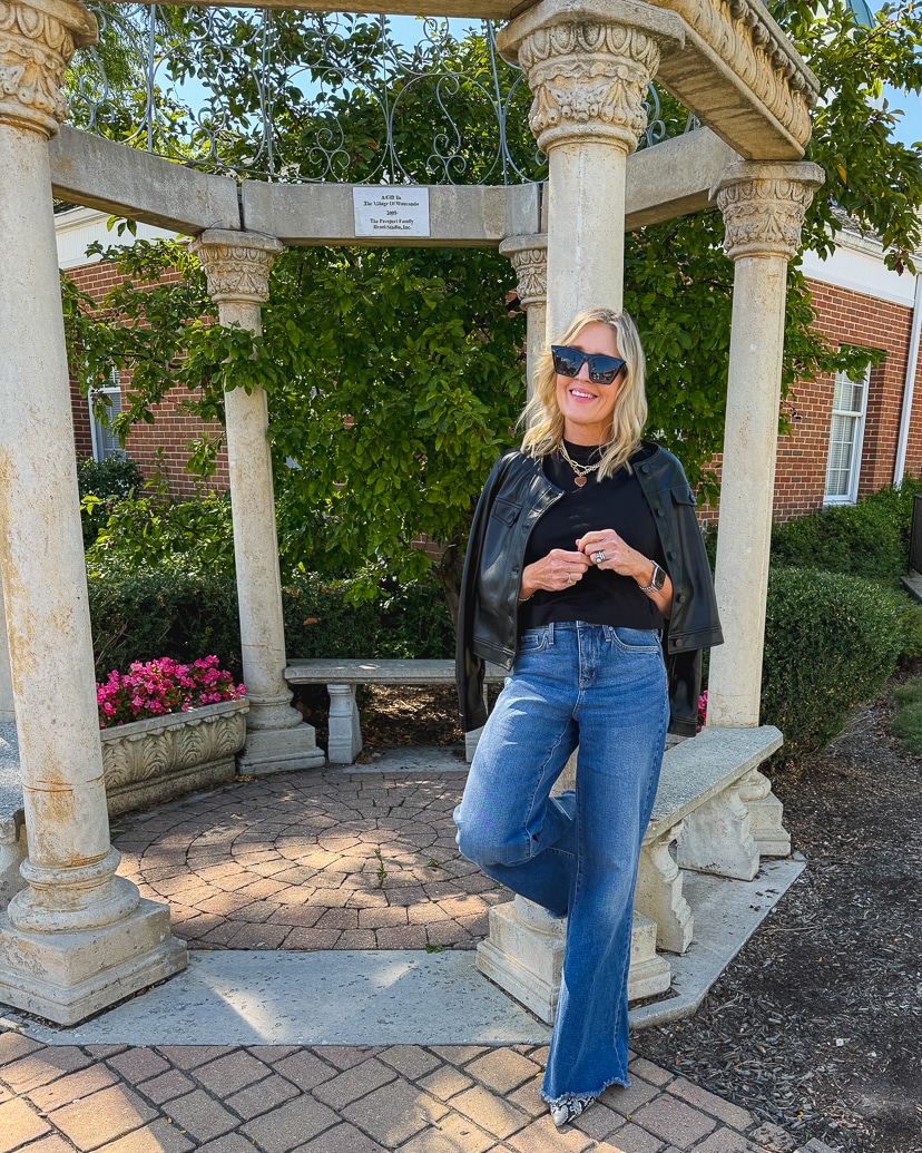 How to Style Wide Leg Jeans