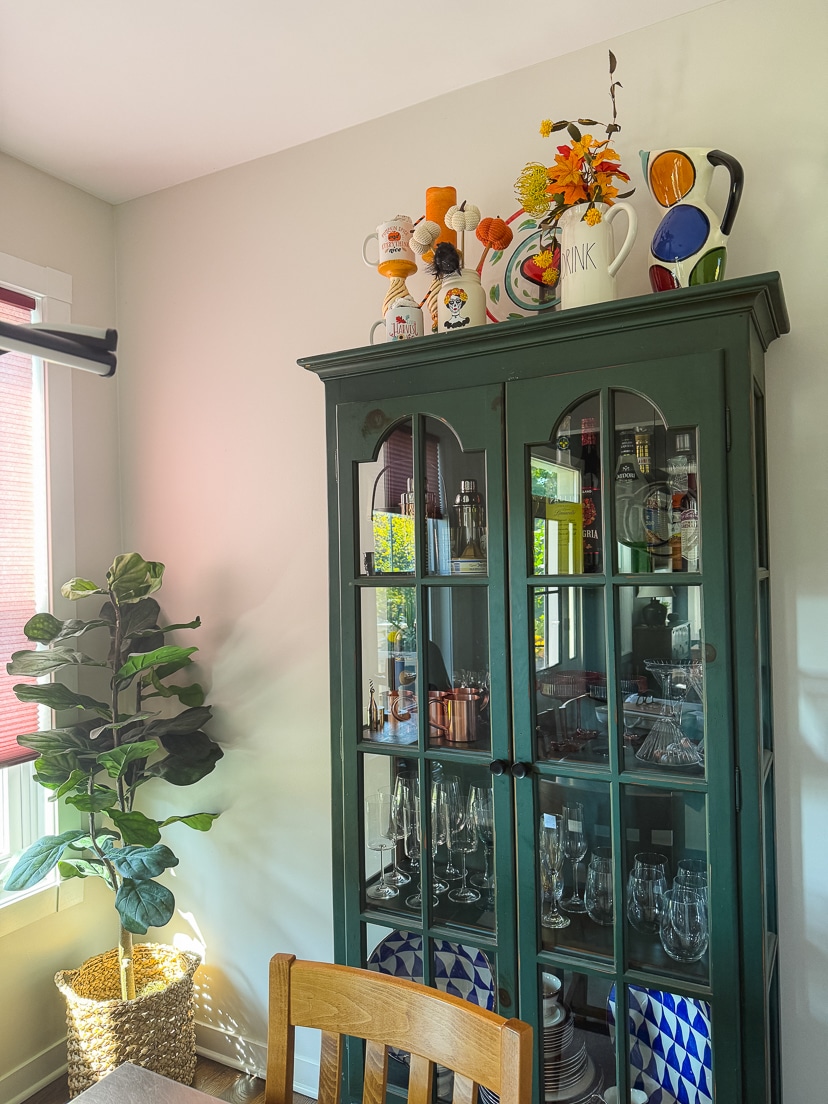fall decor ideas for the dining room