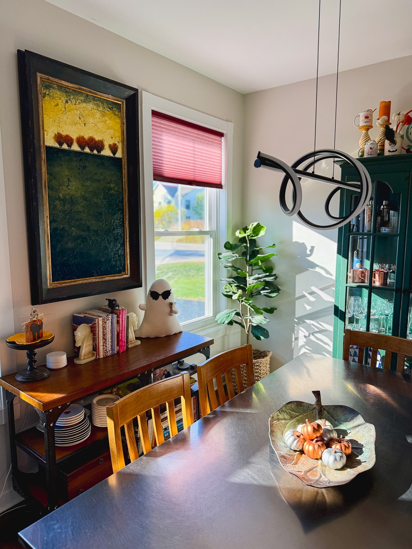 fall decorating ideas for the dining room