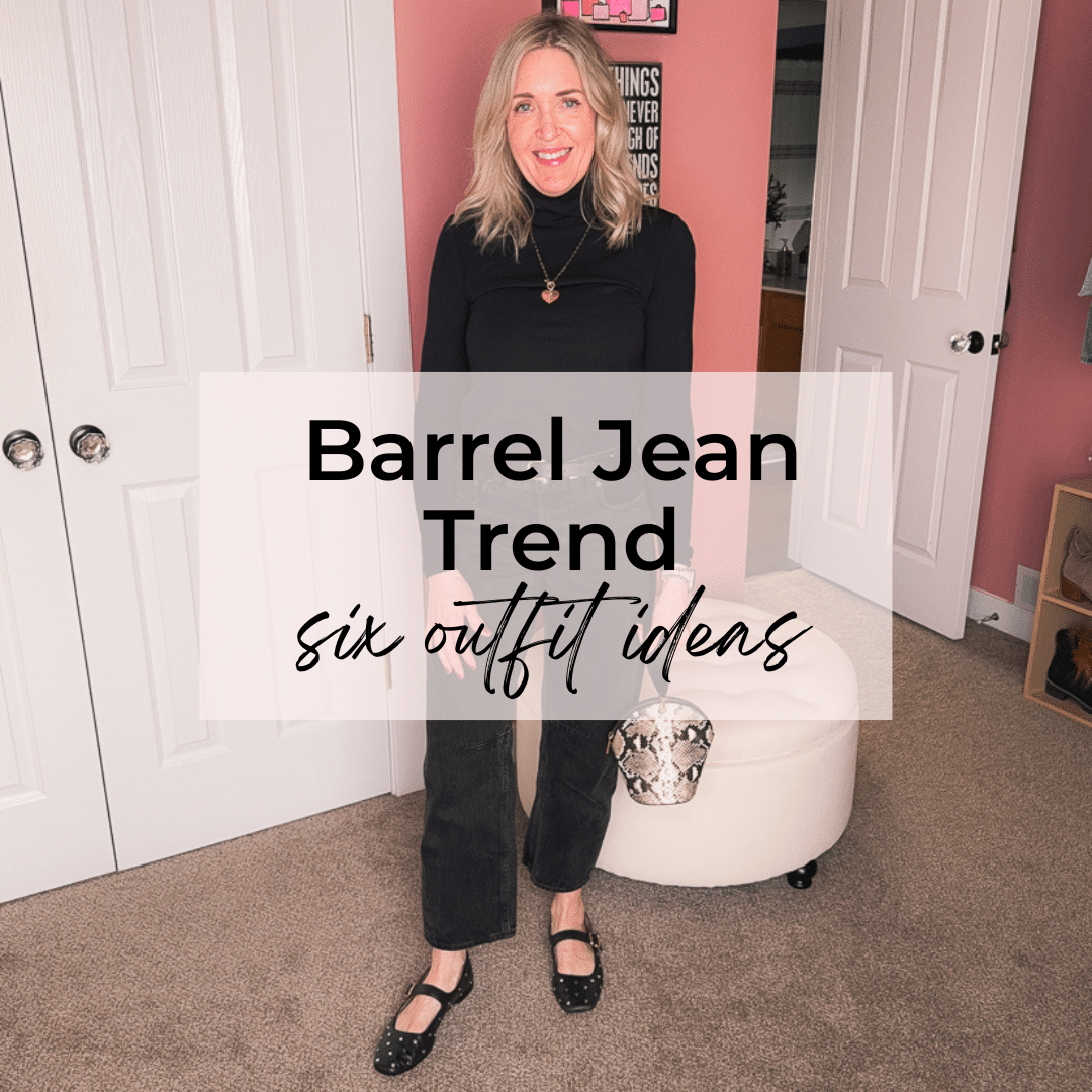 Black Barrel Jeans Outfit Ideas