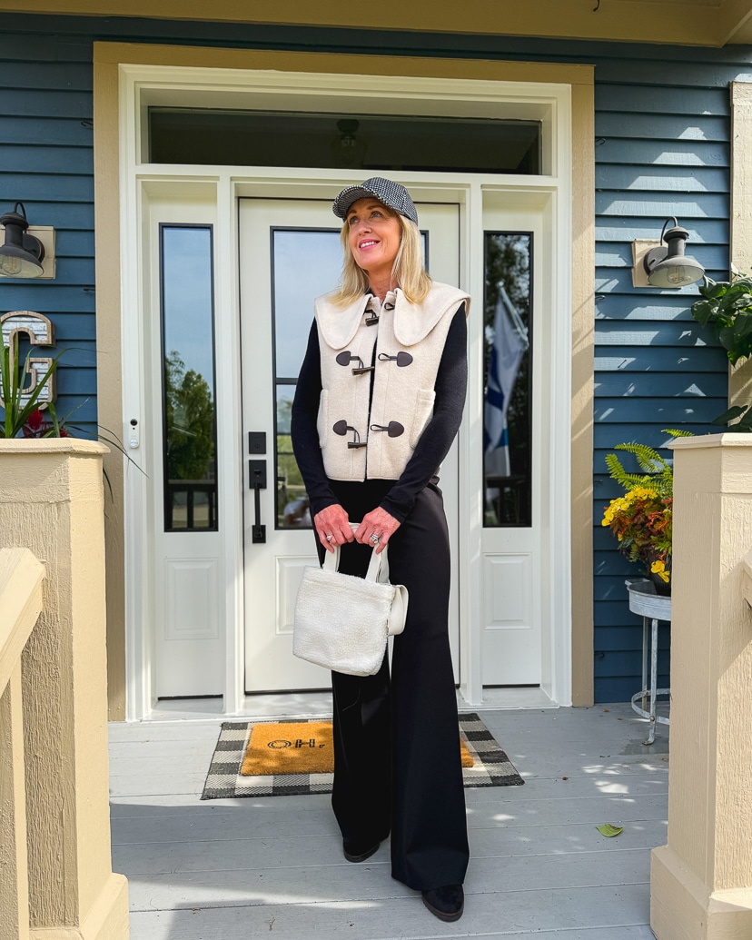 how to style a toggle vest