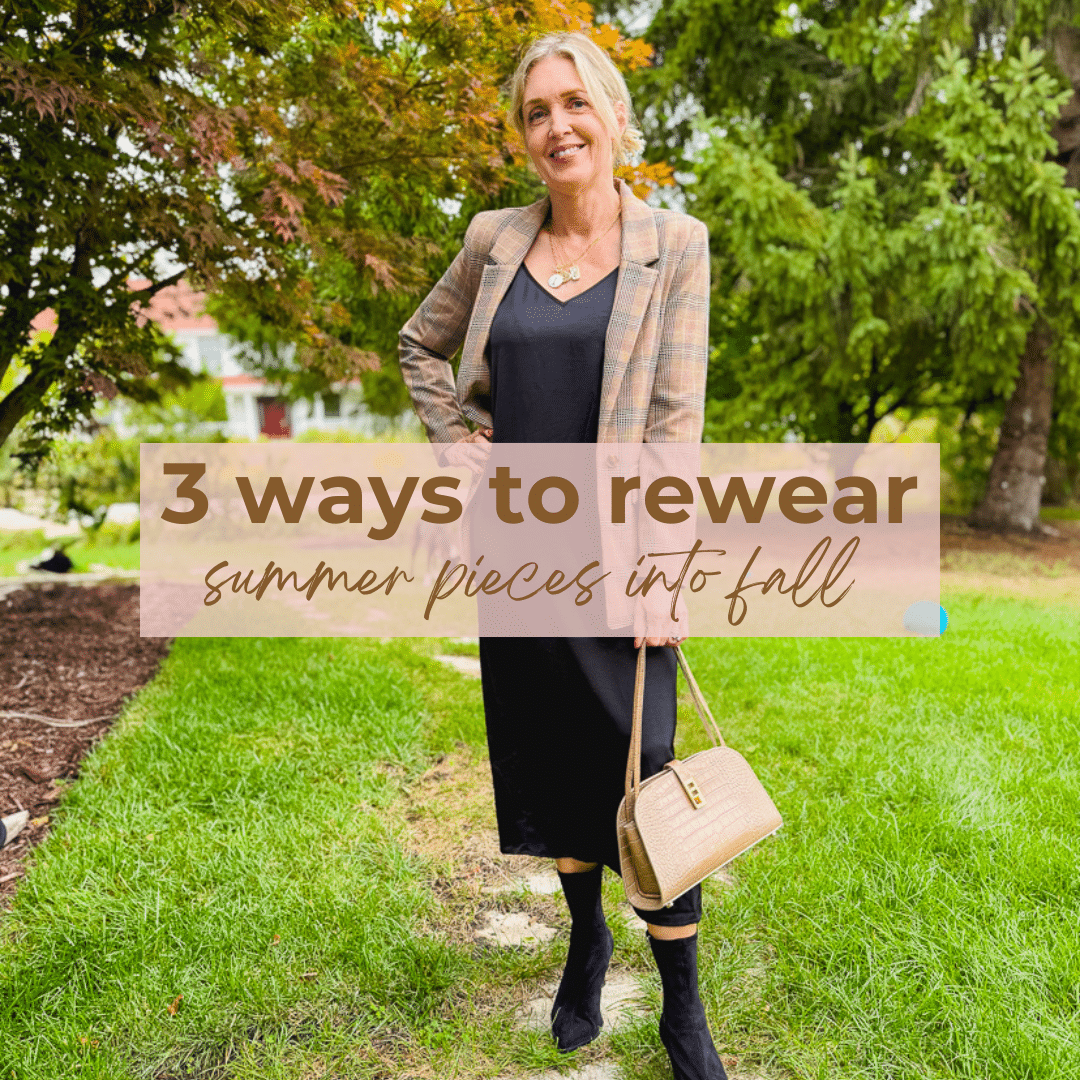 3 Ways to Rewear Summer Pieces Into Fall