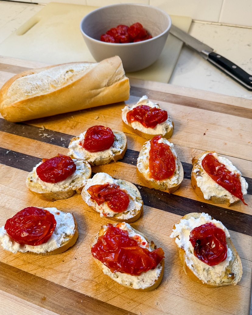 easy air fryer bruschetta recipe