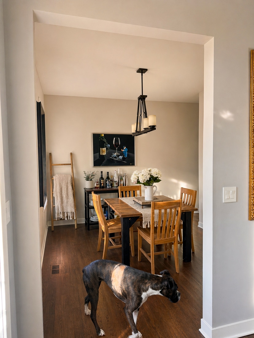 dining room makeover