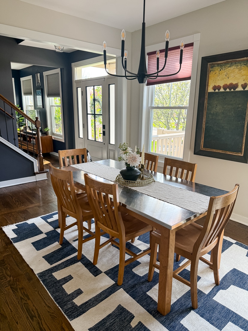 Before and After Dining Room Remodel