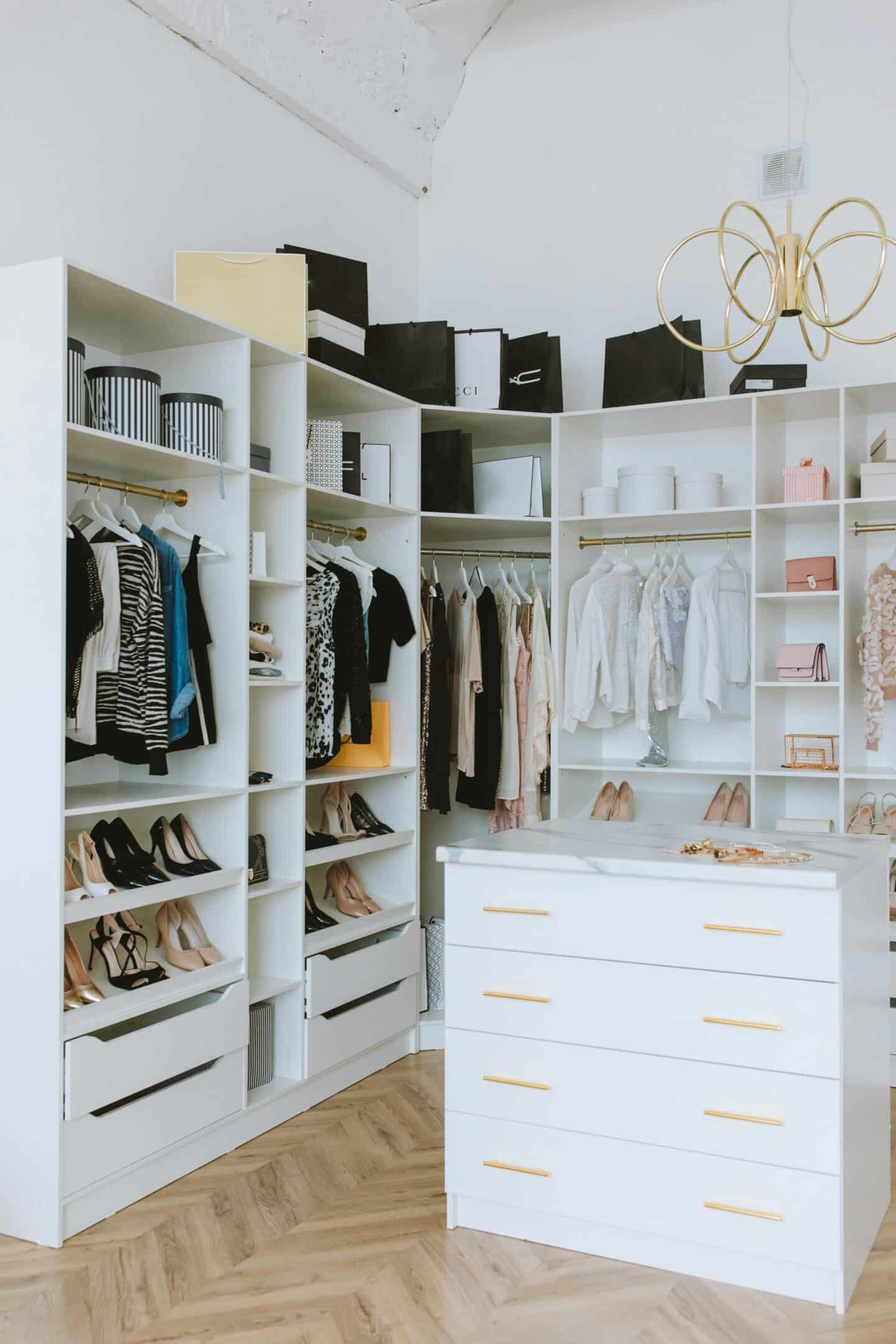 how to clean out your closet
