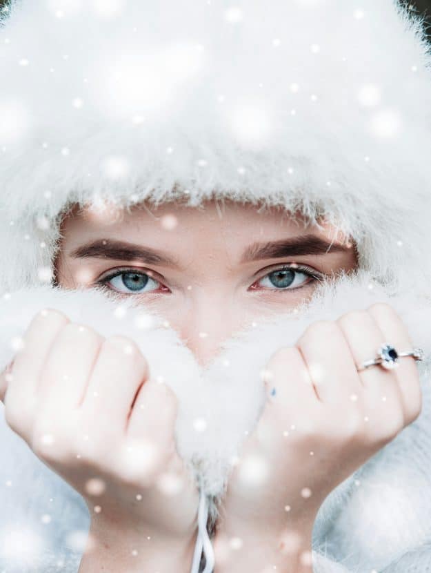 protecting mature skin in winter